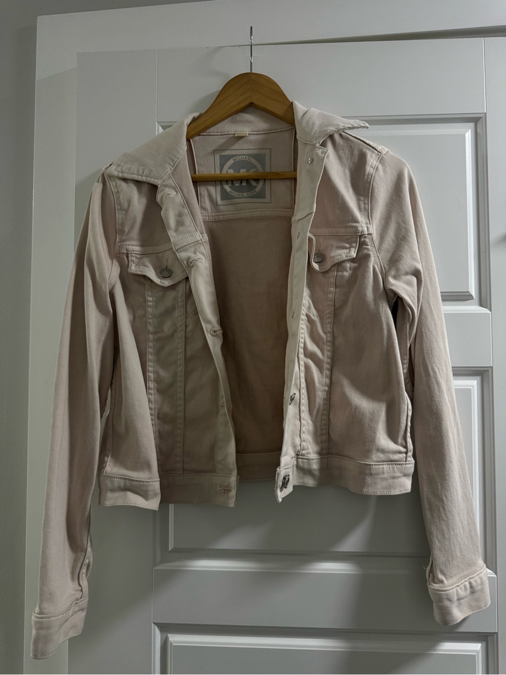 Michael Kors Light Pink Denim Jacket
